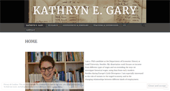 Desktop Screenshot of kathryngary.com