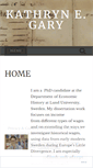Mobile Screenshot of kathryngary.com